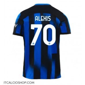 Inter Milan Alexis Sanchez #70 Prima Maglia 2023-24 Manica Corta